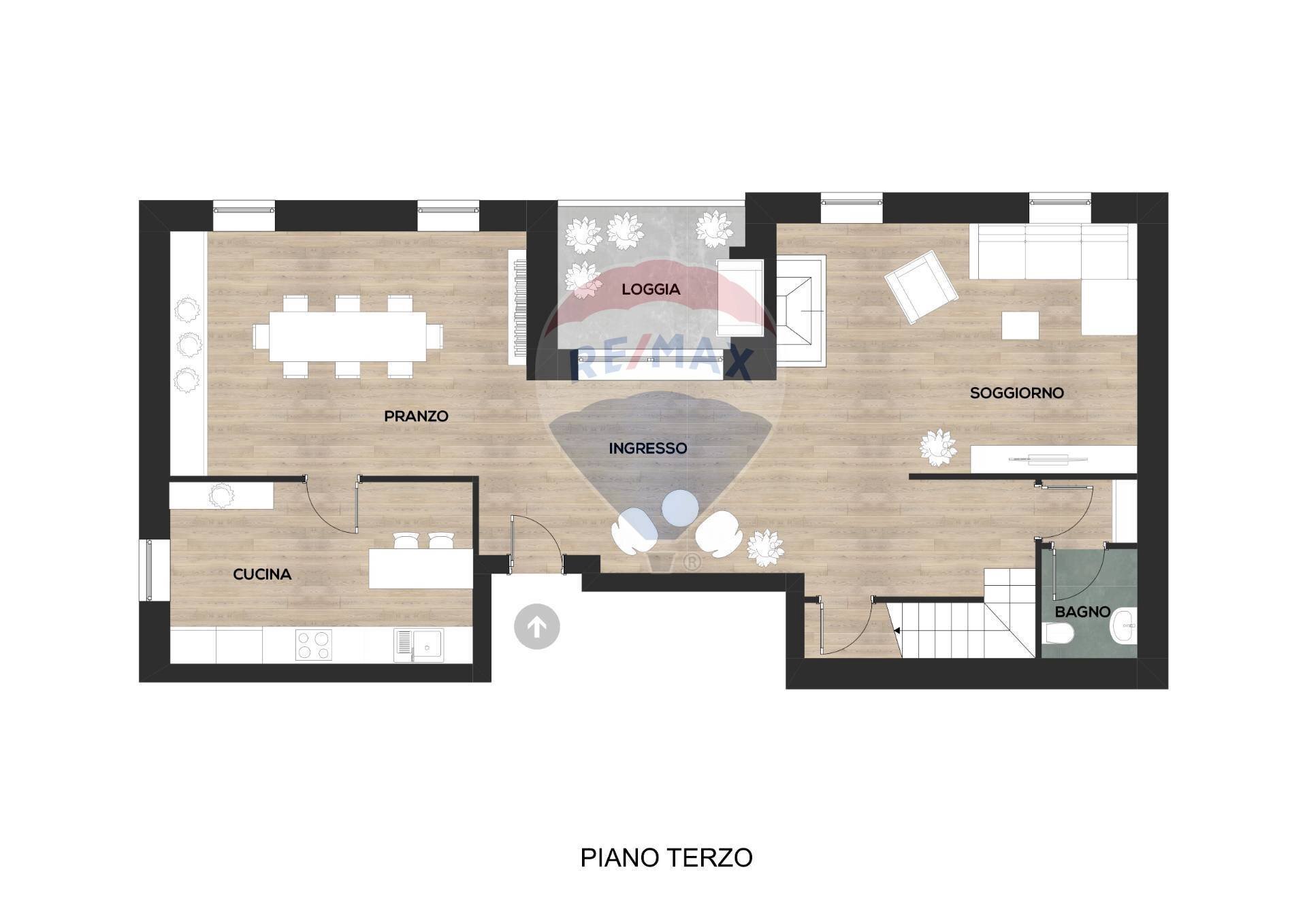 Pianta 2D - Attic Via Generale Armando Diaz
 
22, Arzignano - photo 2