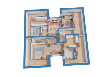 Pianta 3D - Attico Via Generale Armando Diaz
 
22, Arzignano - foto 7