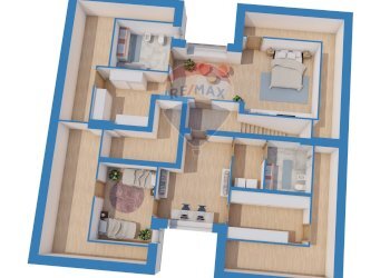 Pianta 3D - Attico Via Generale Armando Diaz
 
22, Arzignano - foto 8