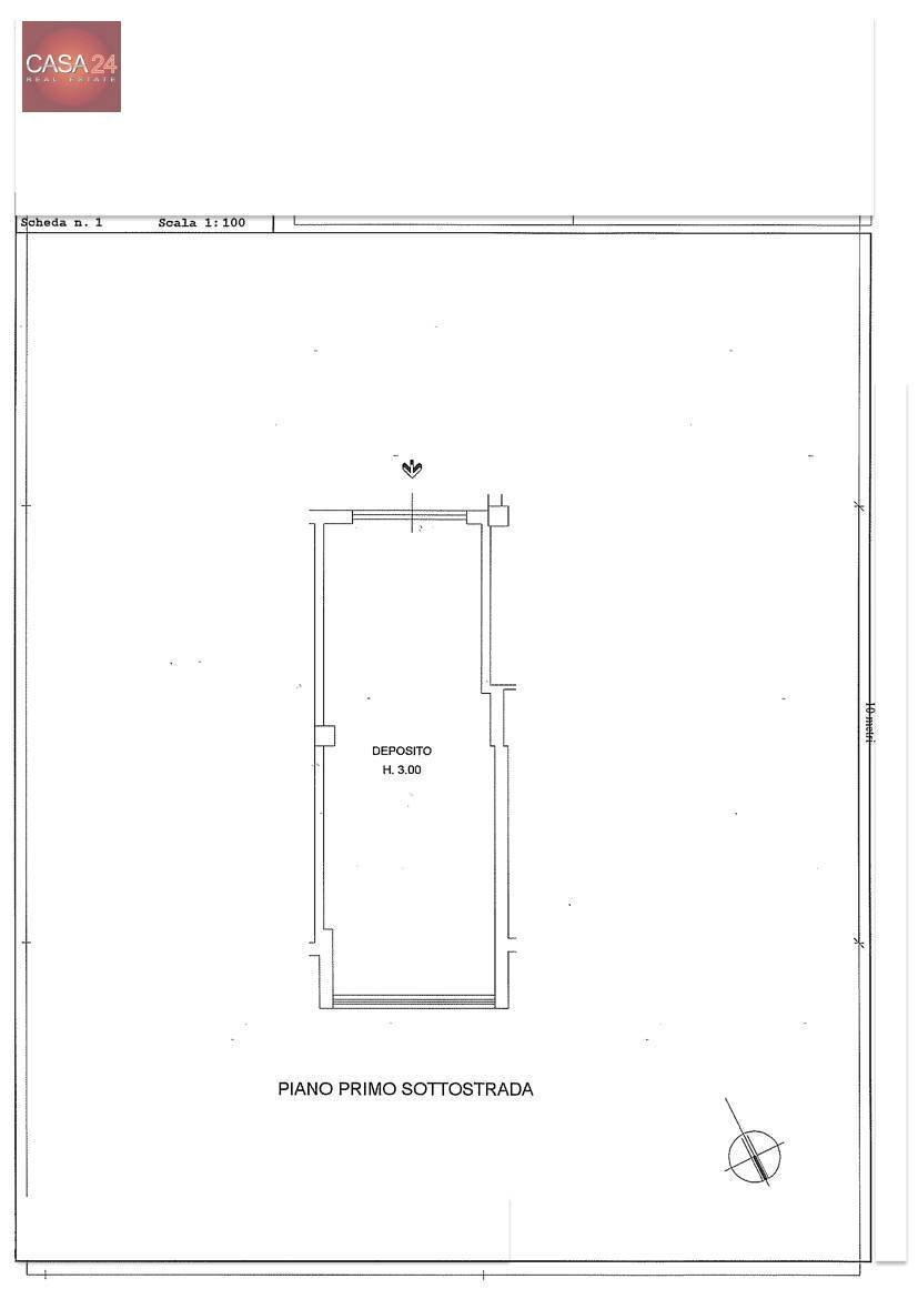 Foto 1 - Magazzino Via Giacomo Lopardi, Latina - planimetria 1