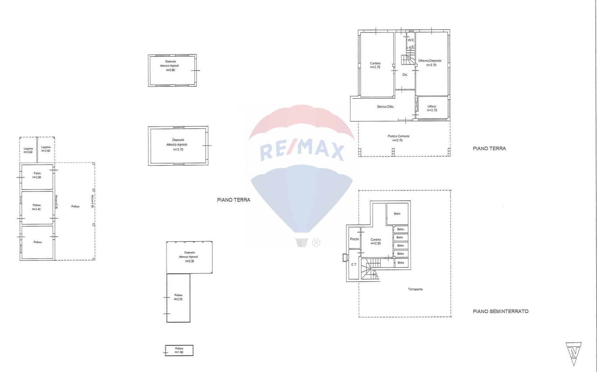 Pianta 2D - Casa indipendente Via Ville
 
7, Falconara Marittima - planimetria 1