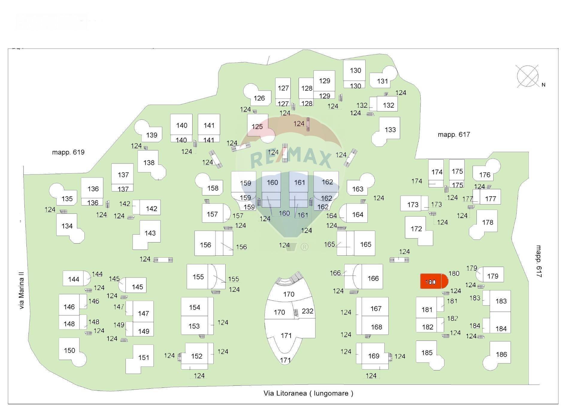 Pianta 2D - Three-room apartment Via Loreto
 
1, Numana - floor plans 1