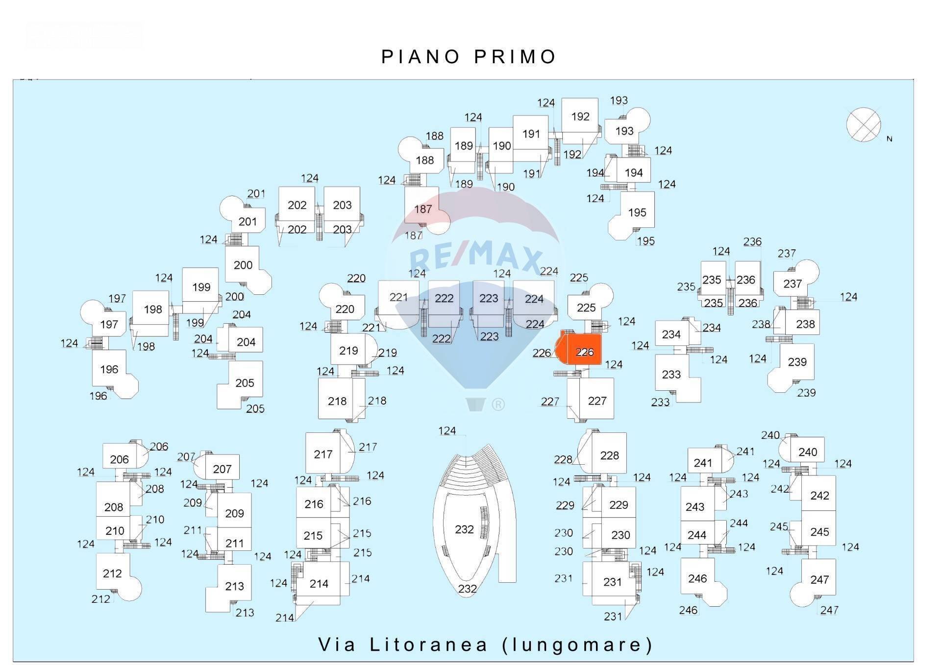 Pianta 2D - Three-room apartment Via Loreto
 
1, Numana - floor plans 1