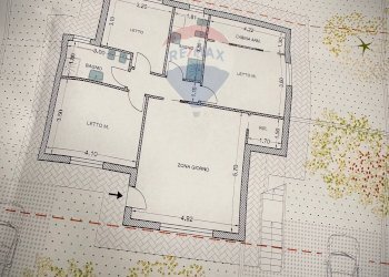 Pianta 2D - Quadrilocale Via Piane snc
 
snc, Camerata Picena - foto 22