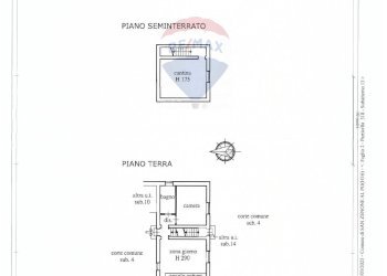 Pianta 2D - Rustico via Ponti
 
70, San Zenone al Po - foto 15