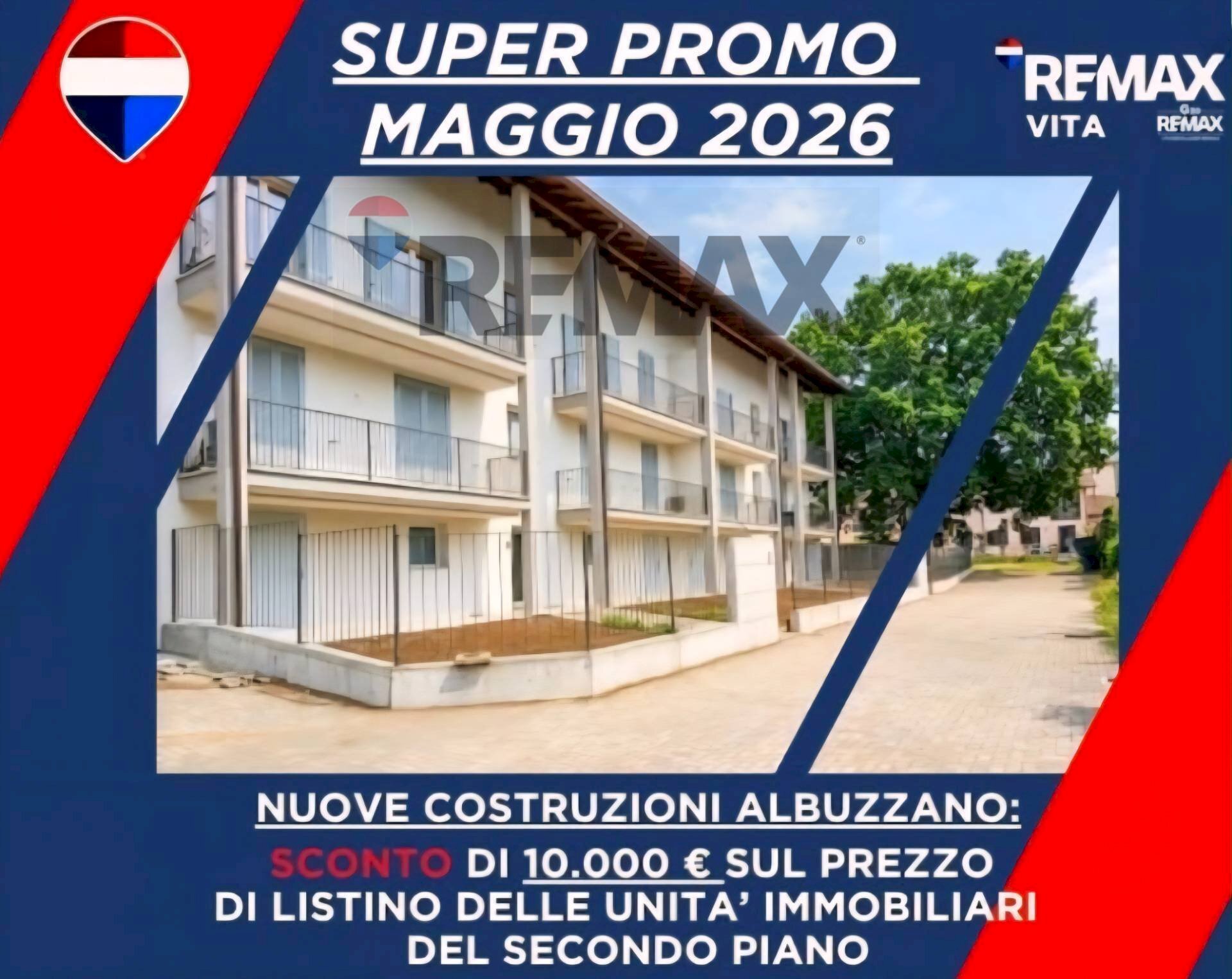 Edificio all\'aperto - Trilocale Via Delle Grazie
 
33, Albuzzano - foto 1