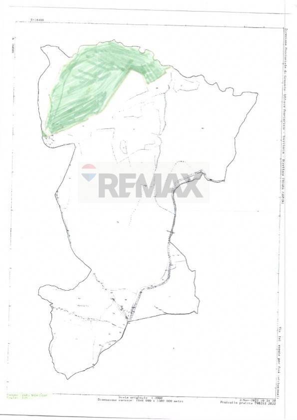 Posizione della mappa - Terreno agricolo Poggio Murella
 
snc, Manciano - planimetria 1