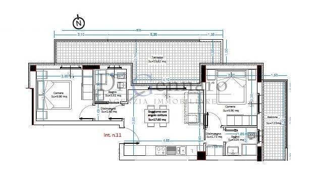 Foto 2 - Appartamento Via mazzini, Alba Adriatica - planimetria 1