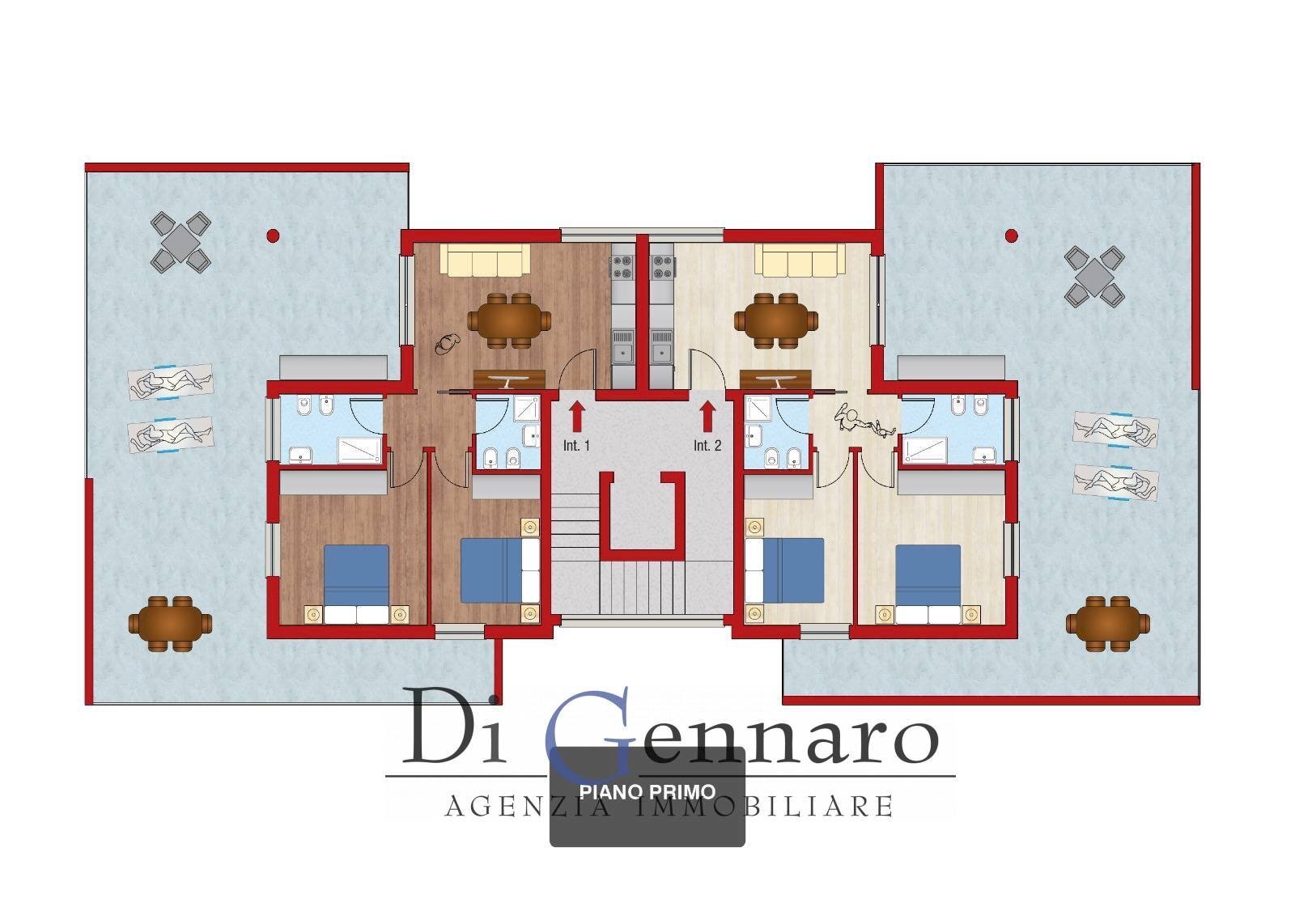 Foto 2 - Trilocale via ennio flaiano, Alba Adriatica - planimetria 1