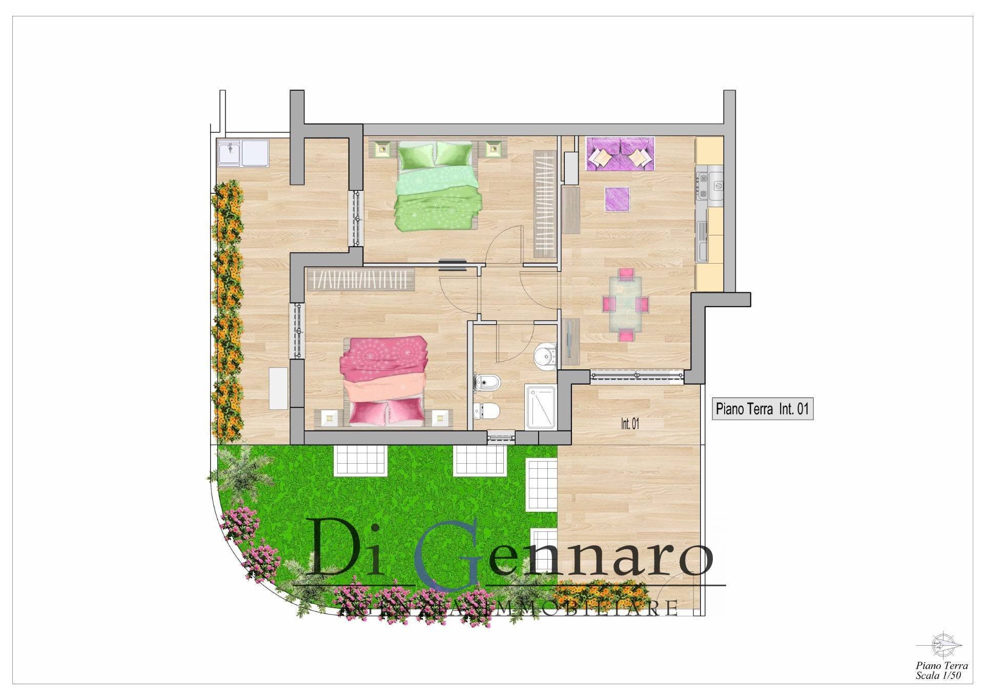 Foto 7 - Appartamento via Isonzo, Tortoreto - planimetria 1