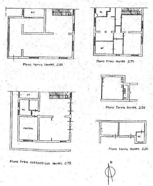 Foto 39 - Villa Castel De' Ceveri-casal De' Ceveri RM, Formello - planimetria 1