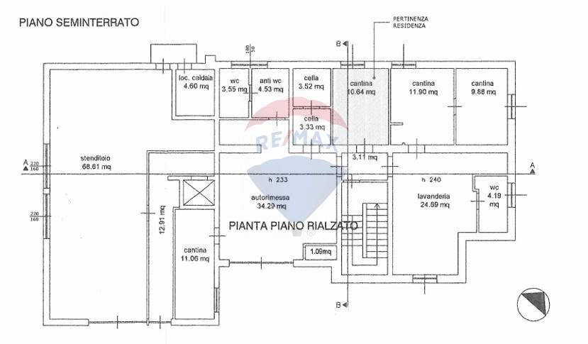 Pianta 2D - Independent house Viale Giuseppe Verdi
 
3, Salsomaggiore Terme - floor plans 1