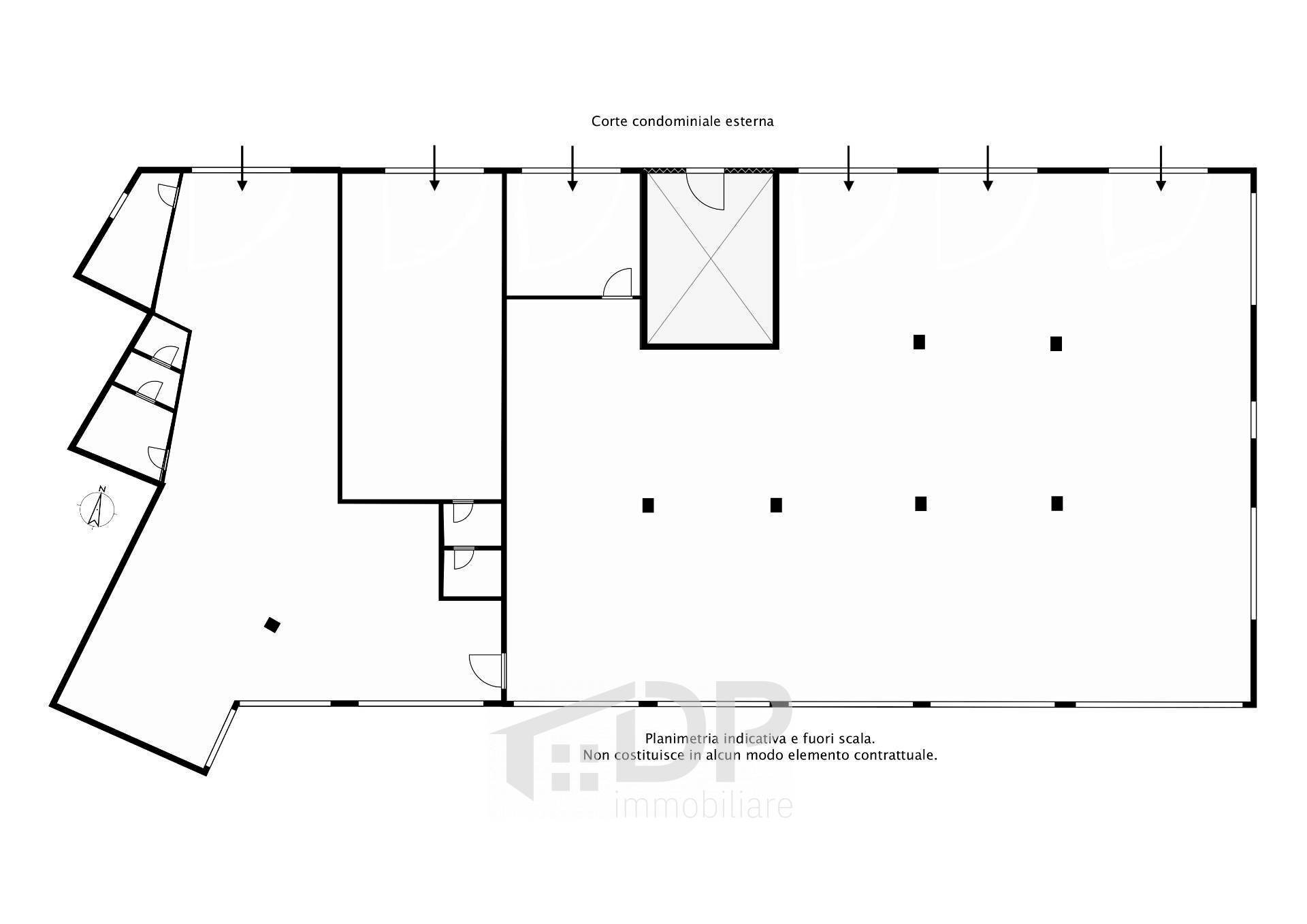 Foto 41 - Commercial Premises Via Giovanni XXIII, Palombara Sabina - floor plans 1