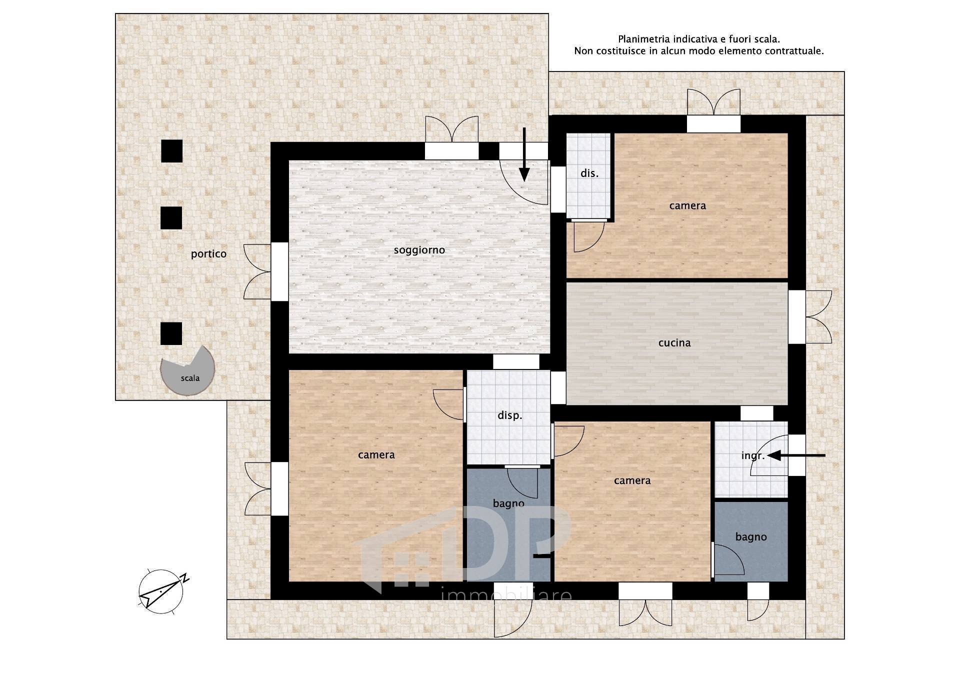 Foto 57 - Independent house Strada di Colle Caldarino
 
6, Palombara Sabina - floor plans 1