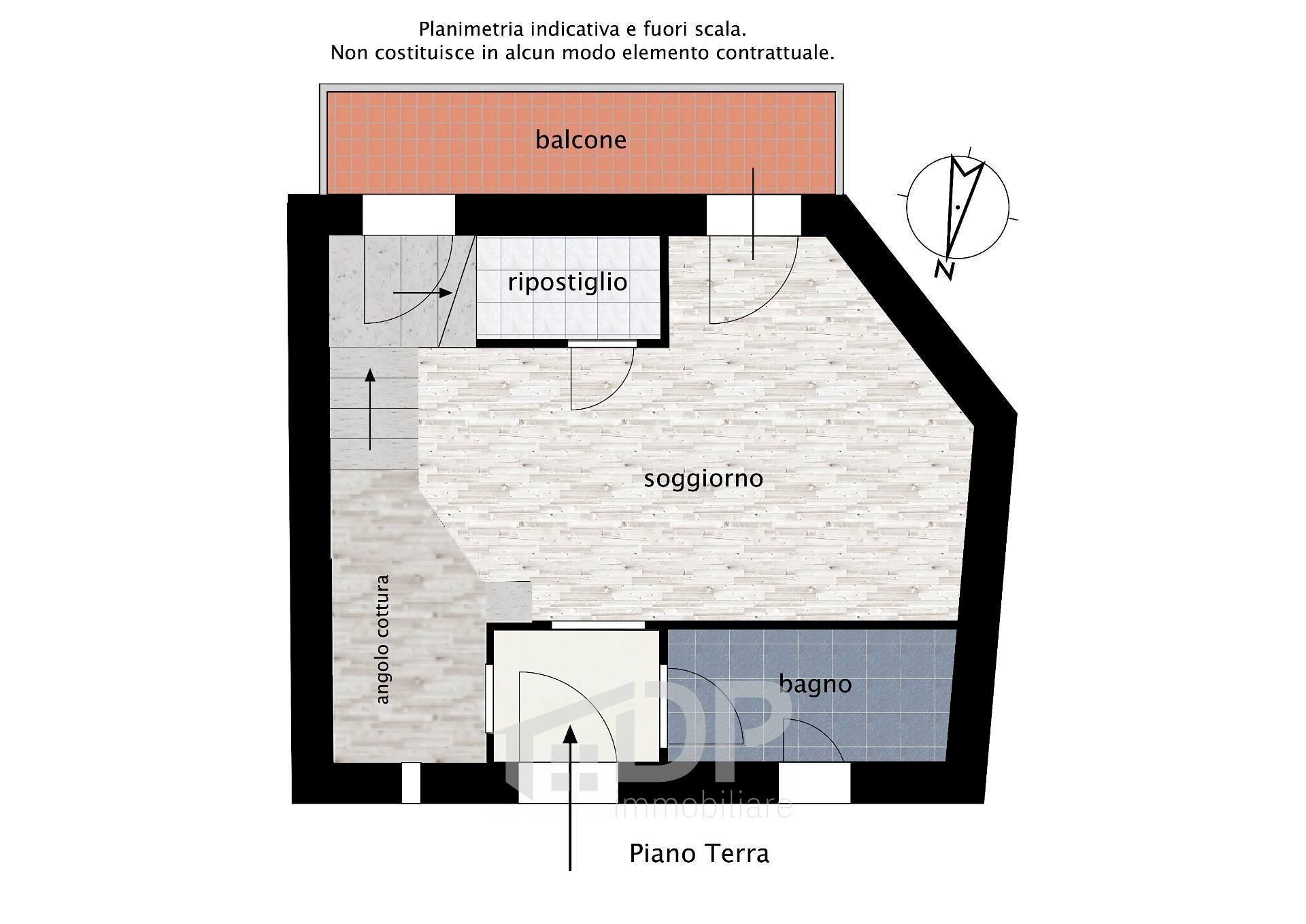 Foto 31 - Appartamento Vicolo Savelli
 
45, Palombara Sabina - planimetria 1