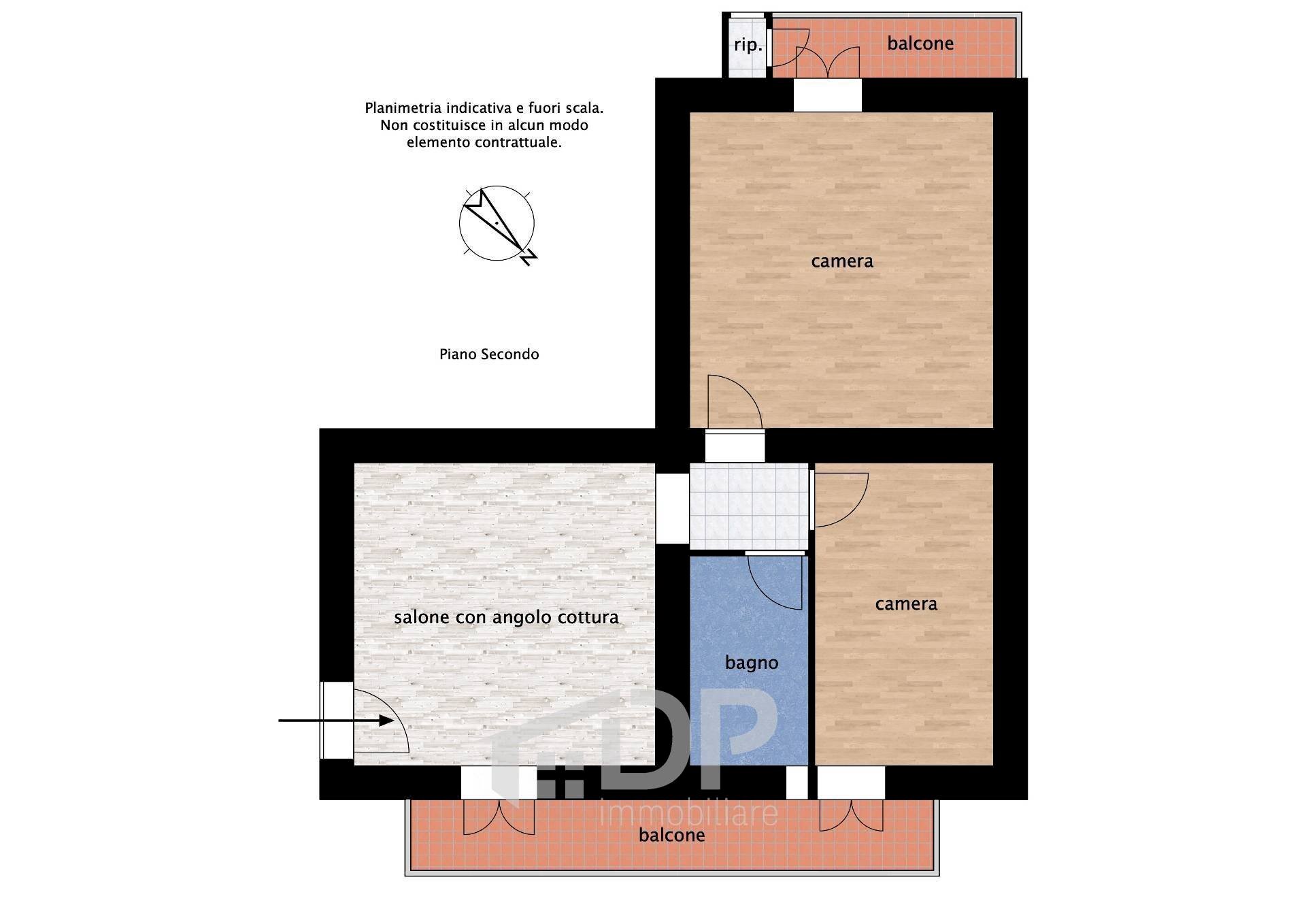 Foto 32 - Appartamento Via Trieste
 
42, Palombara Sabina - planimetria 1