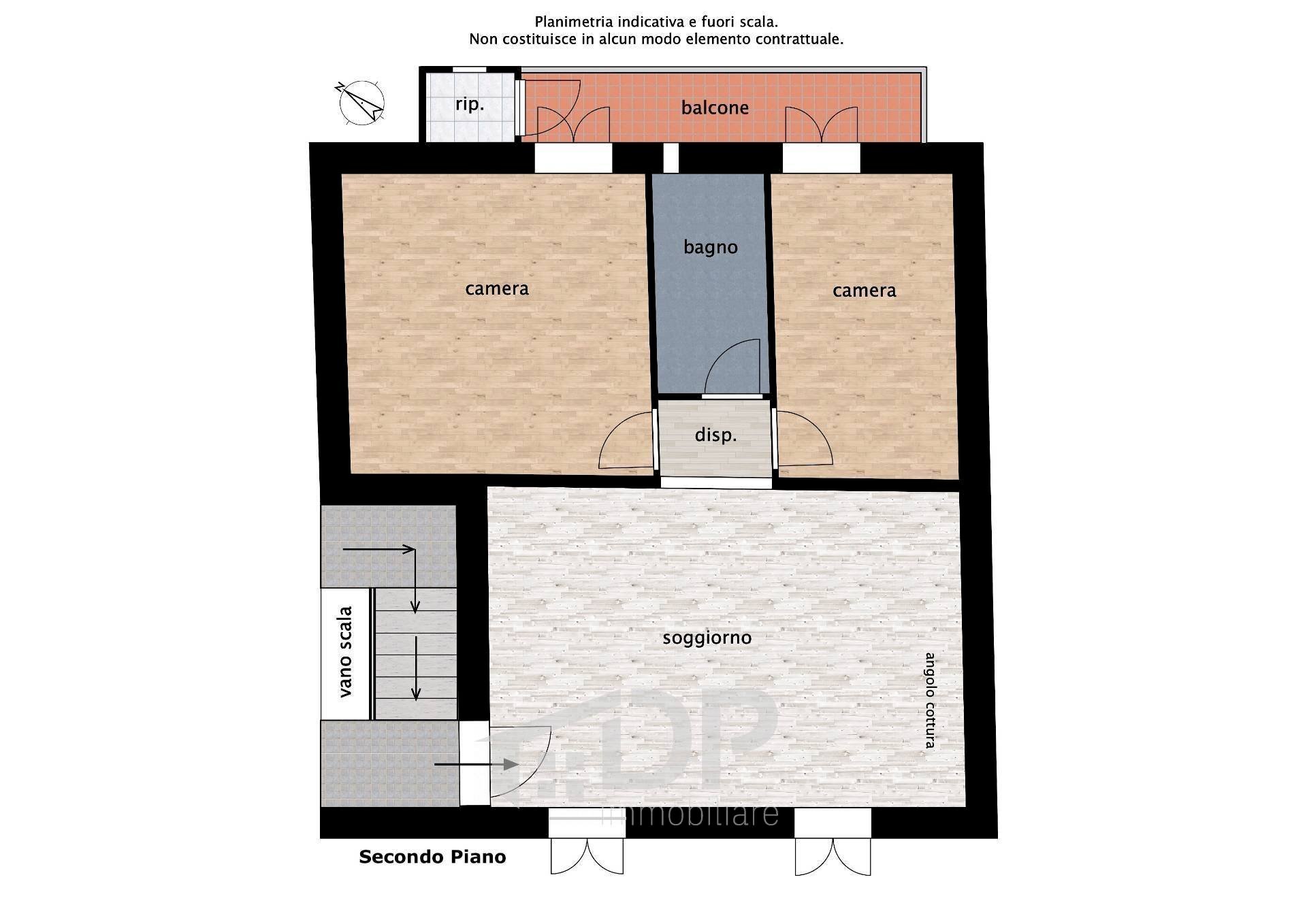 Foto 31 - Appartamento Via Giuseppe Garibaldi
 
51, Palombara Sabina - planimetria 1