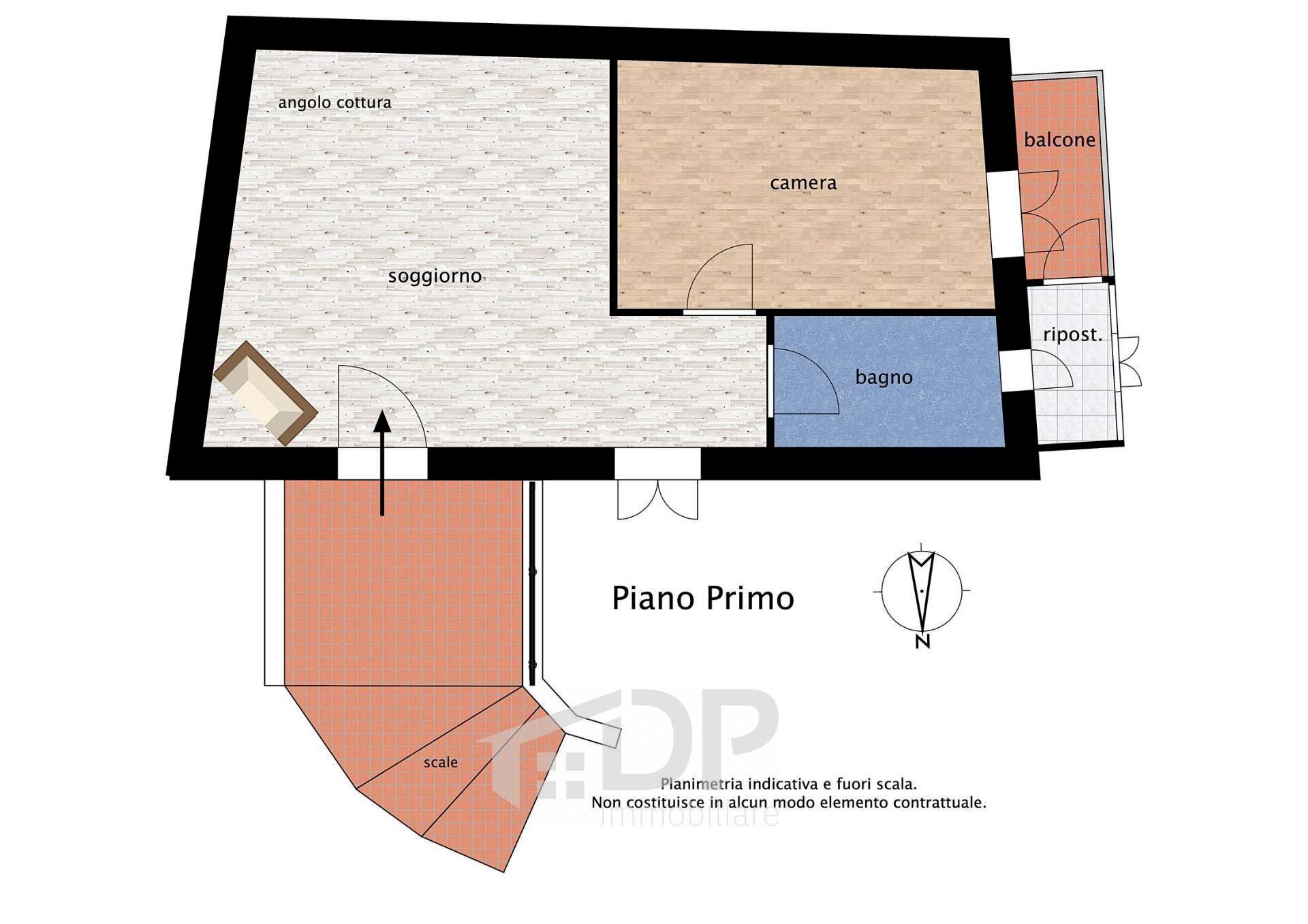 Foto 32 - Appartamento Via Gian Battista Tosi
 
47, Palombara Sabina - planimetria 1