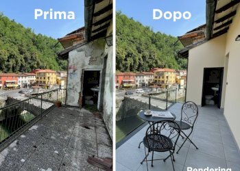 Balcone - Appartamento PIAZZA PONTE A SERRAGLIO
12, Bagni di Lucca - foto 24