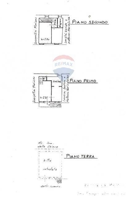 Pianta 2D - Casa indipendente Bagni di Lucca - planimetria 1