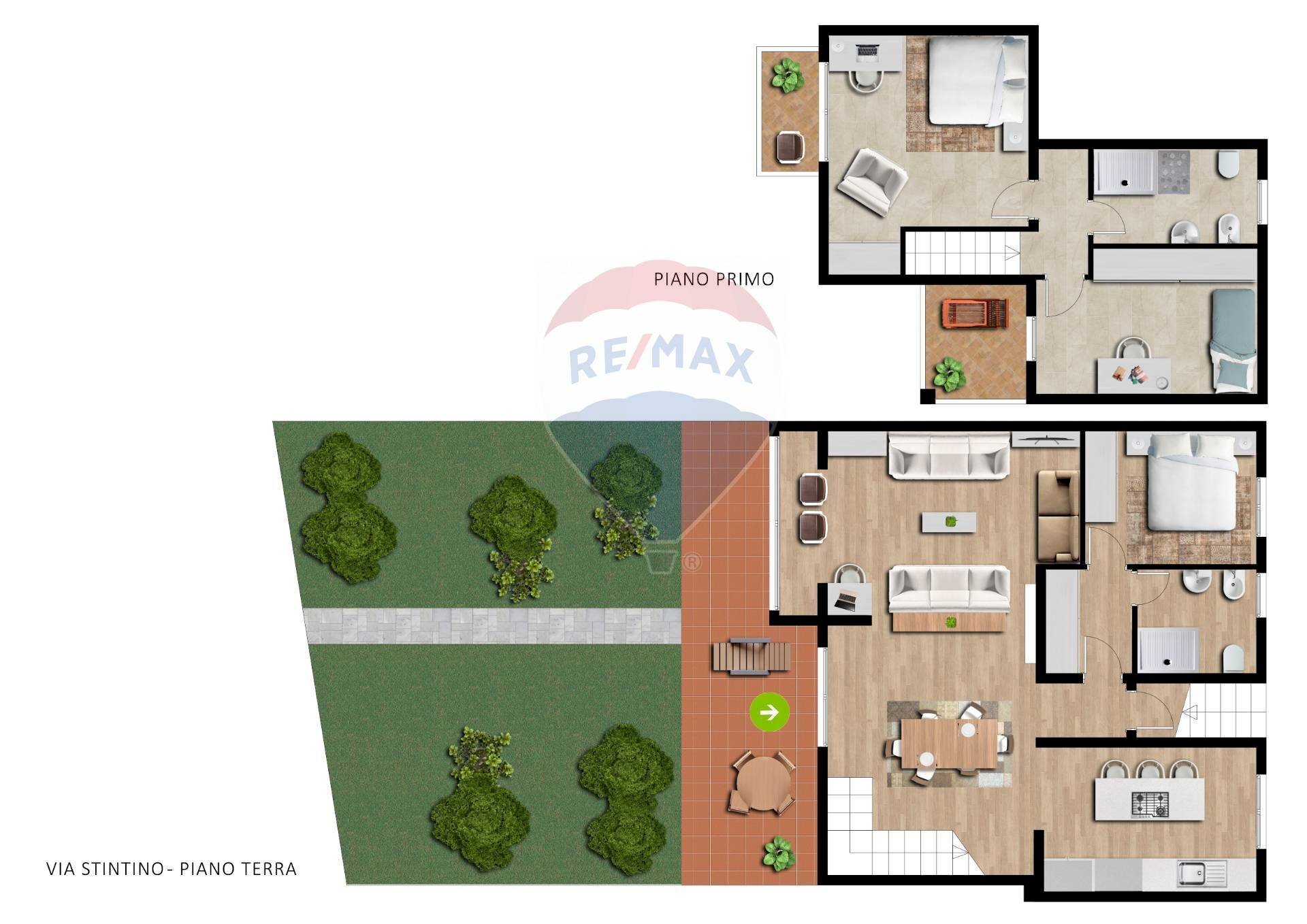 Pianta 2D - Villa a Schiera Via Eleonora d'Arborea
 
11, Stintino - planimetria 1