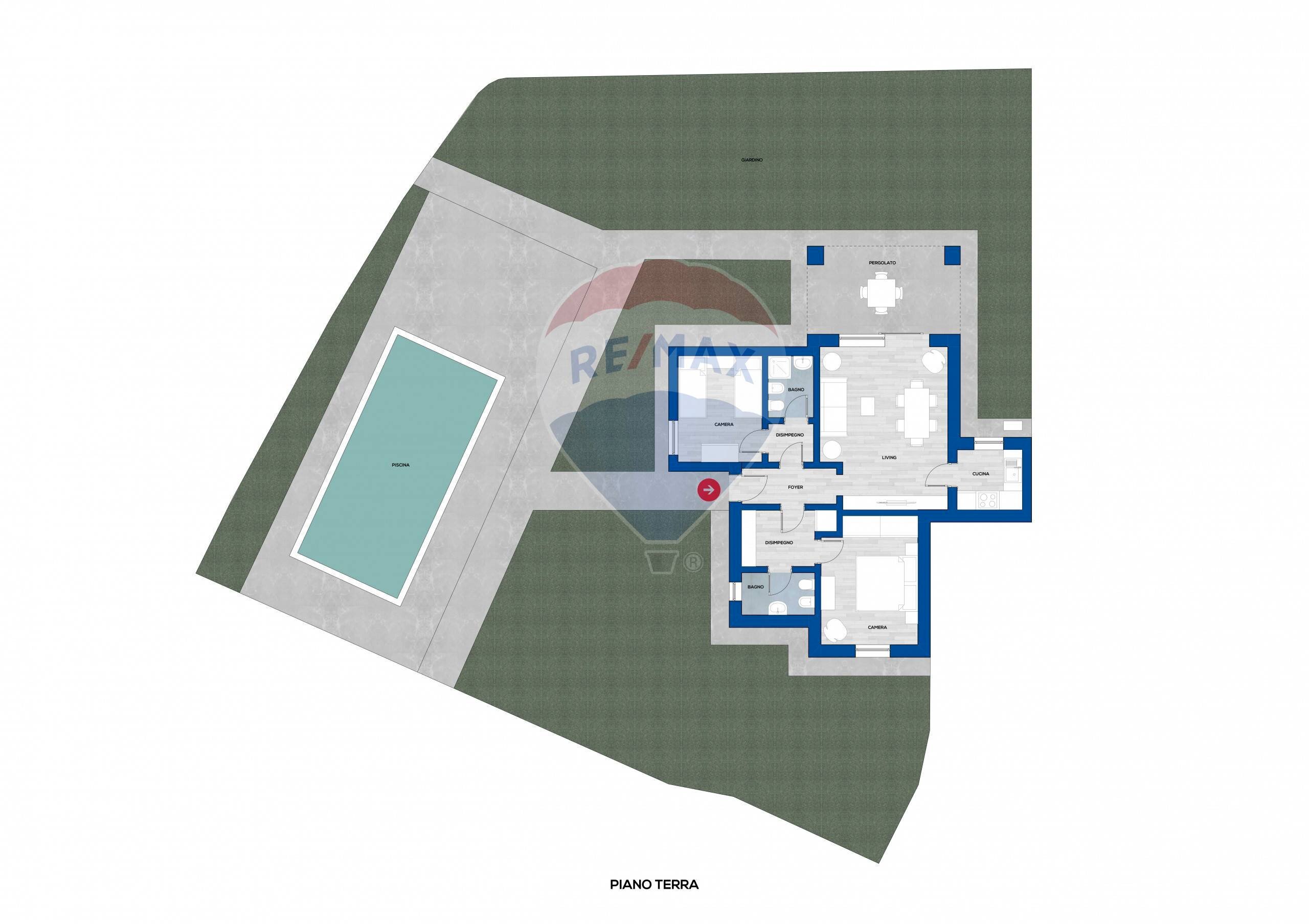 Pianta 2D - Casa indipendente Via Gallura
 
32B, Stintino - planimetria 1