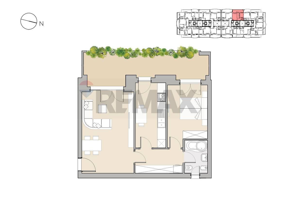Pianta 2D - Bilocale via Martiri delle Foibe
 
23, Sesto San Giovanni - foto 3