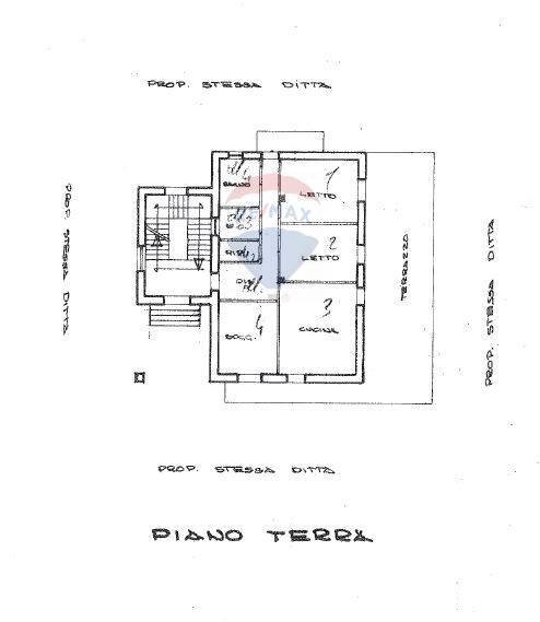 Pianta 2D - Casa semi indipendente Via Terranova
 
6, Marzano Appio - planimetria 1