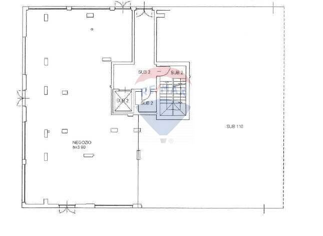 Pianta 2D - Negozio Via Sommariva
 
5, Pero - planimetria 1