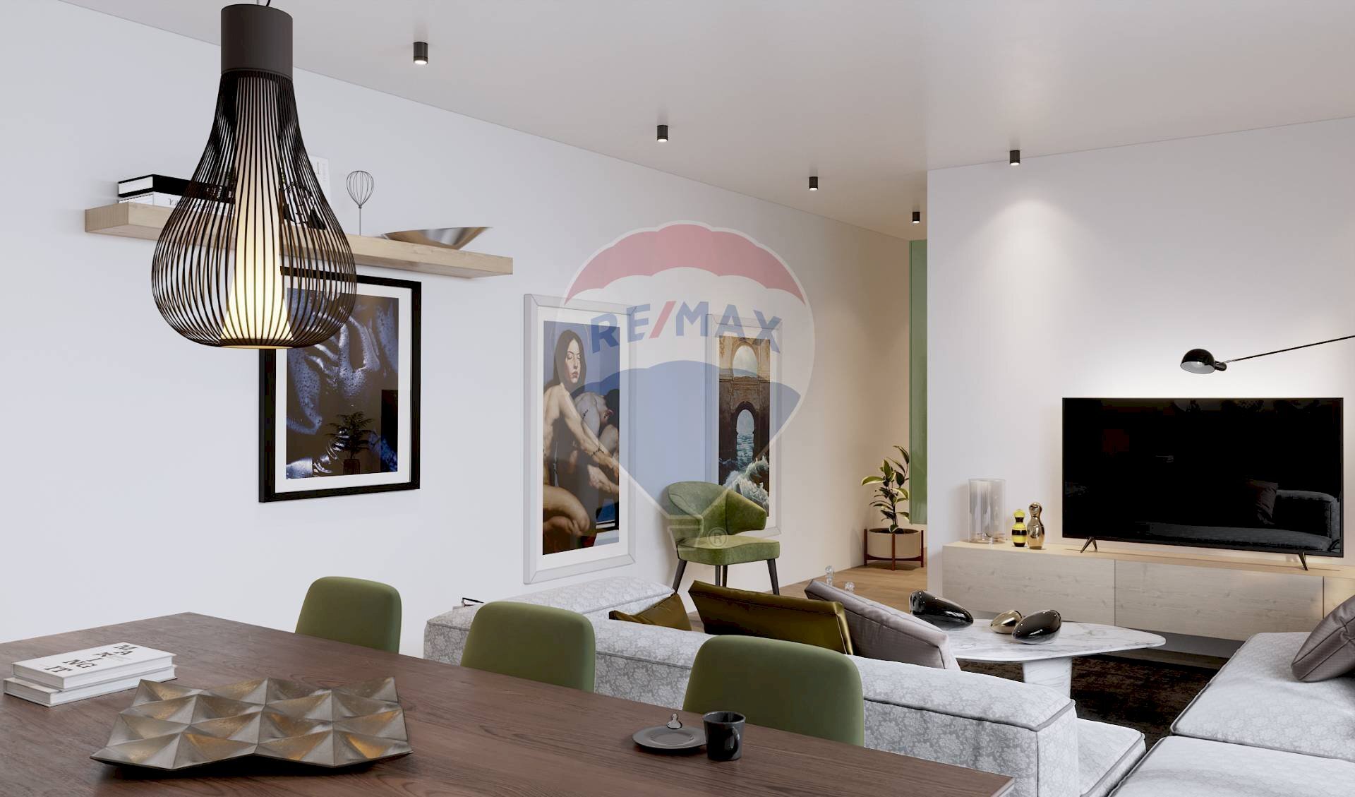 Sala da pranzo - Appartamento Via Gentile Bellini
 
8, Milano - foto 1