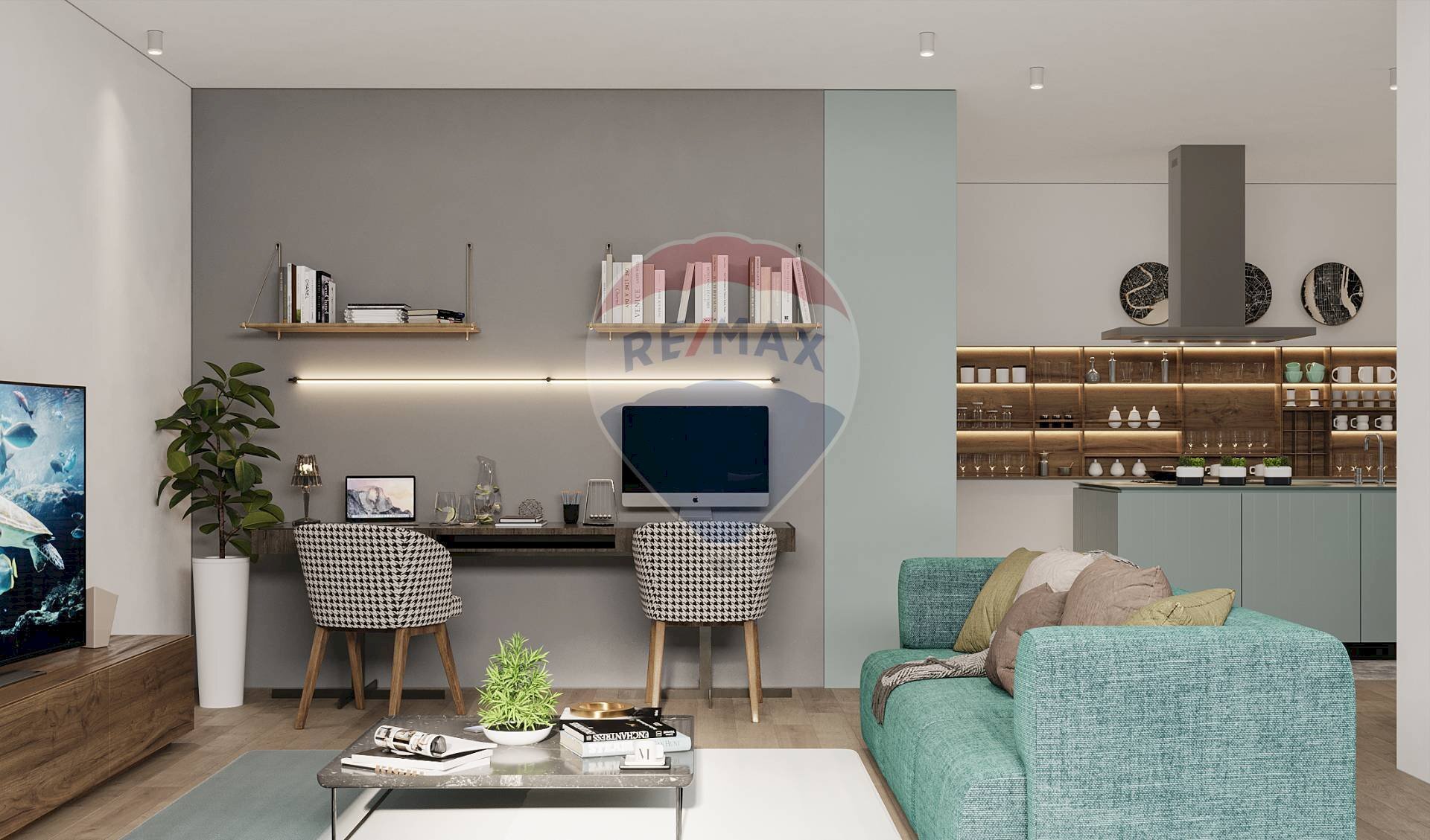 Soggiorno - Four-room apartment Via Gentile Bellini
 
8, Milano - photo 1