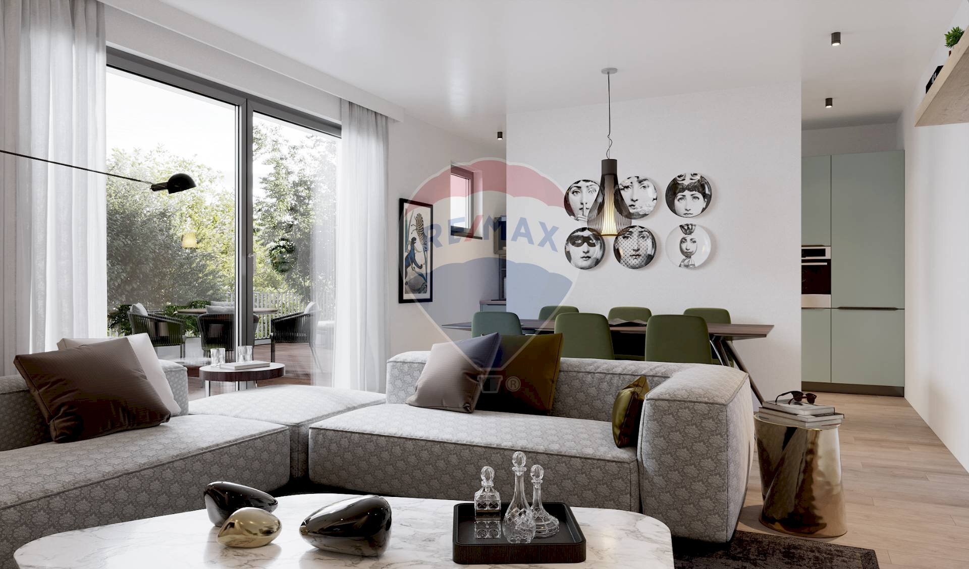 Sala da pranzo - Three-room apartment Via Gentile Bellini
 
8, Milano - photo 1