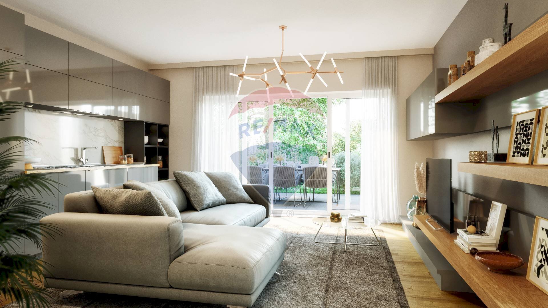 Soggiorno - Three-room apartment Via Gentile Bellini
 
8, Milano - photo 1