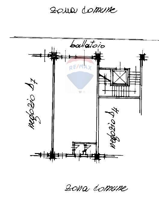 Pianta 2D - Commercial Premises Via A. Moro
 
121, San Donato Milanese - floor plans 1