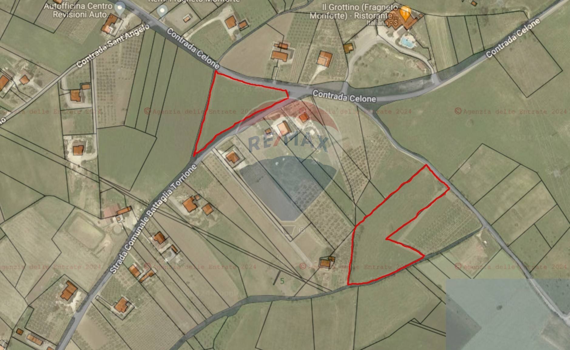 Pianta 2D - Agricultural land Fragneto Monforte - photo 1