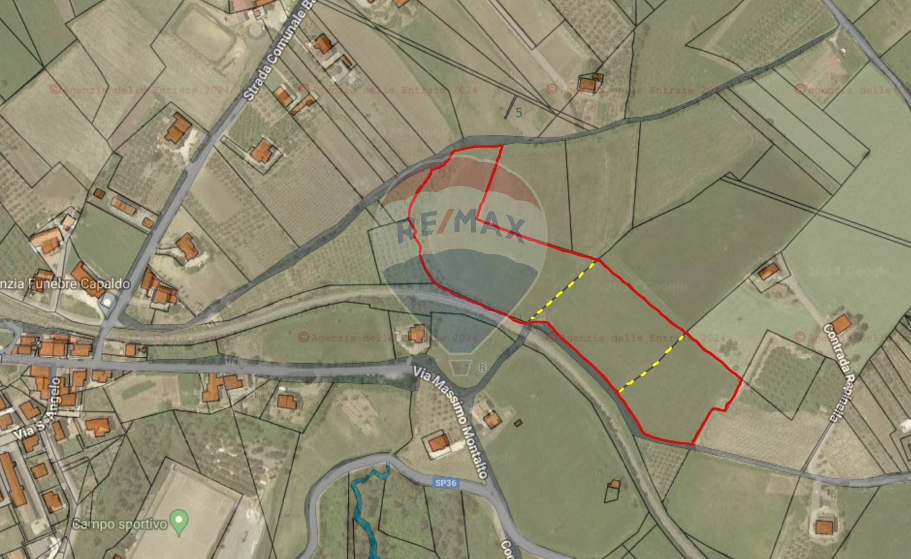 Pianta 2D - Agricultural land Fragneto Monforte - photo 2