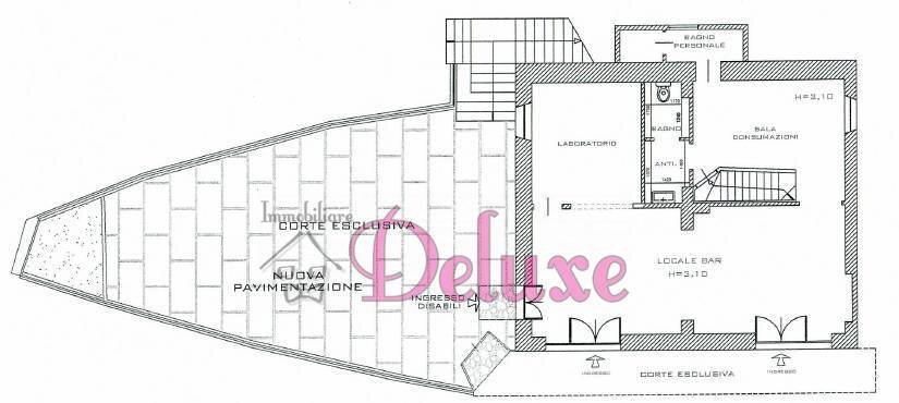 Foto 1 - Locale Commerciale via due fonti, Macerata - planimetria 1