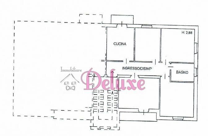 Foto 11 - Appartamento Via Gramsci, Petriolo - planimetria 1