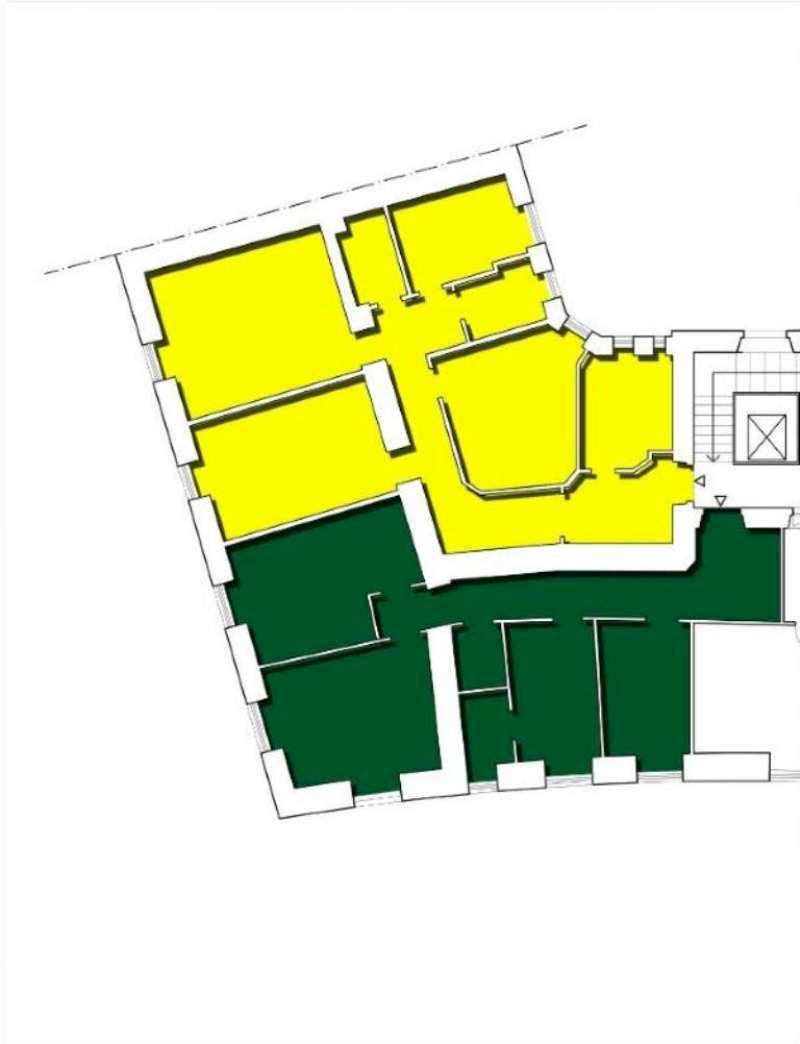 230 mq - Office viale Giuseppe Mazzini, Roma - floor plans 1