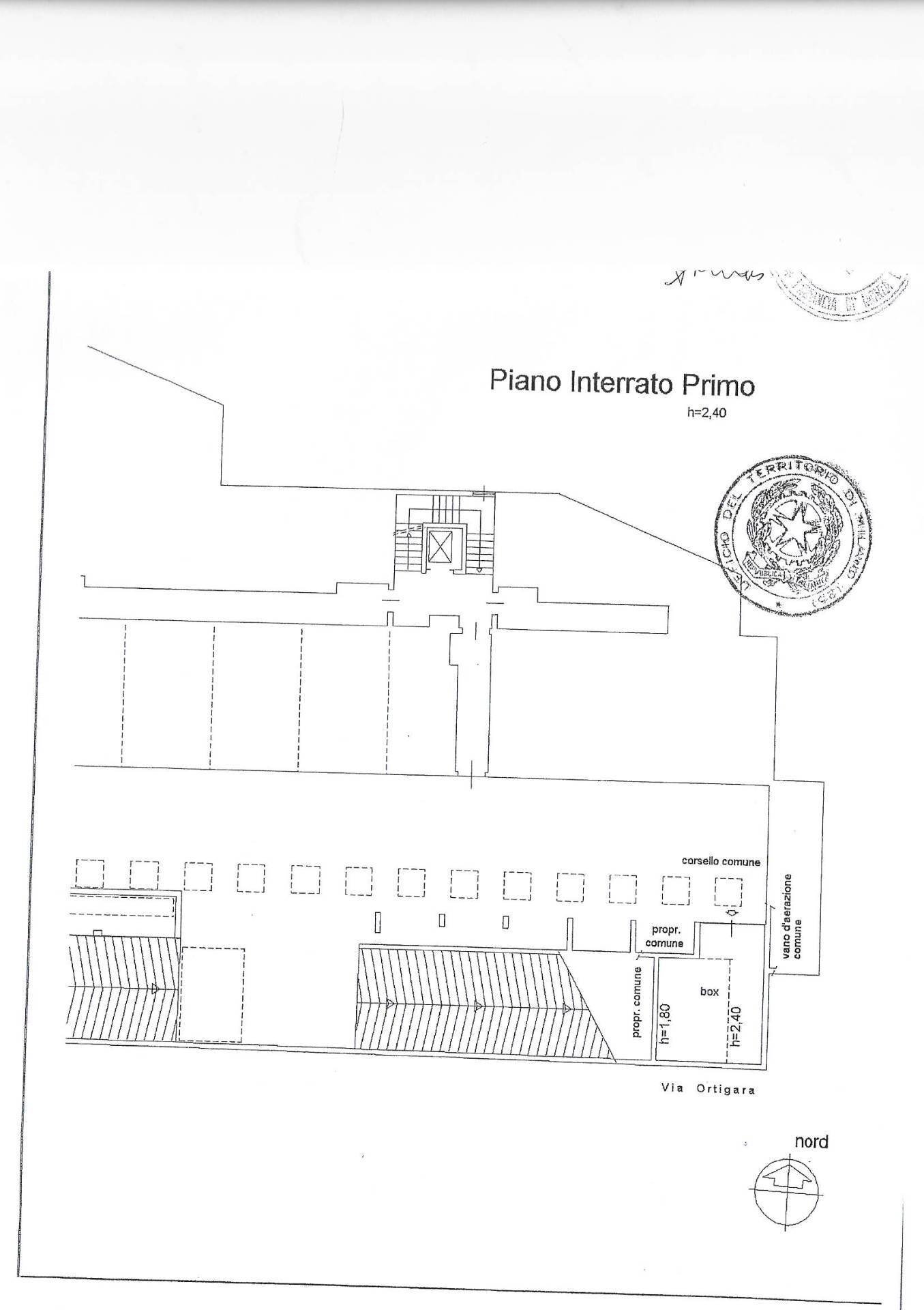 Foto 12 - Box Via Ortigara
 
5, Vimercate - planimetria 1