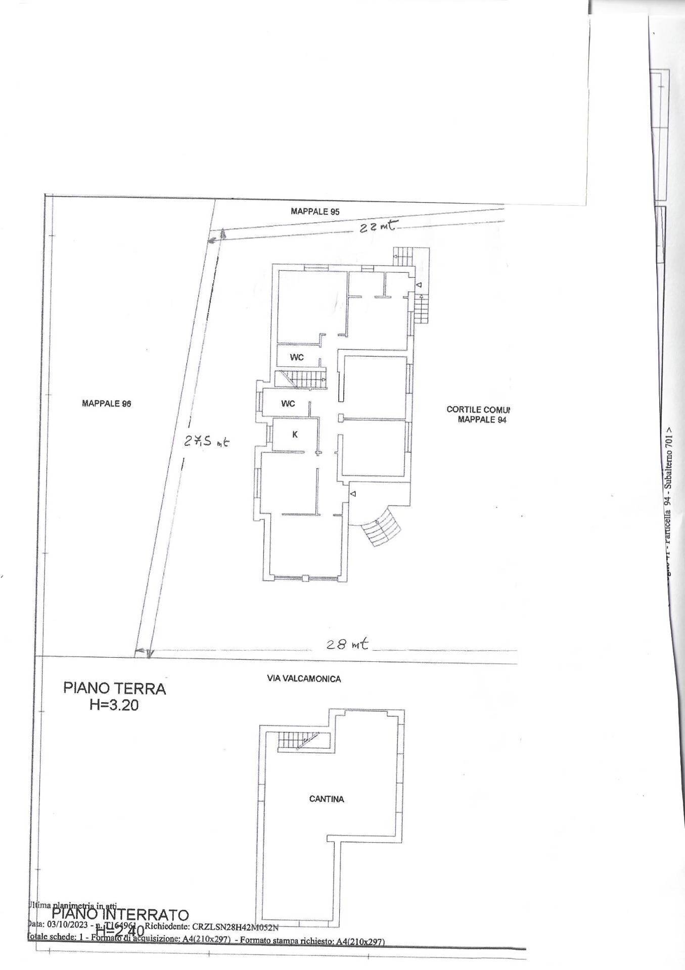 Foto 28 - Villa Via Valcamonica
 
32, Vimercate - floor plans 1