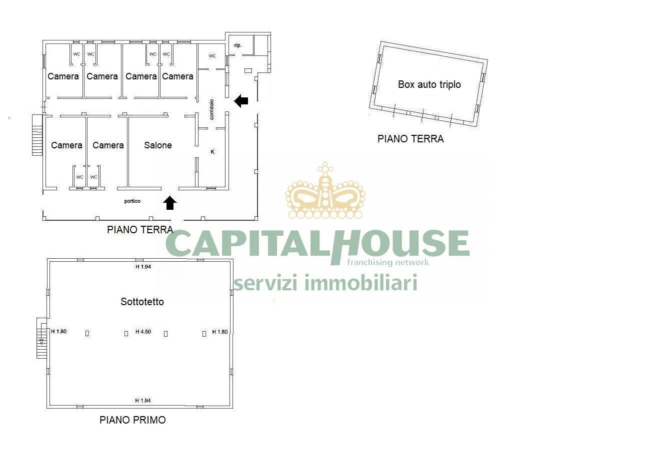 Foto 17 - Independent house Rocca D'Evandro - floor plans 1