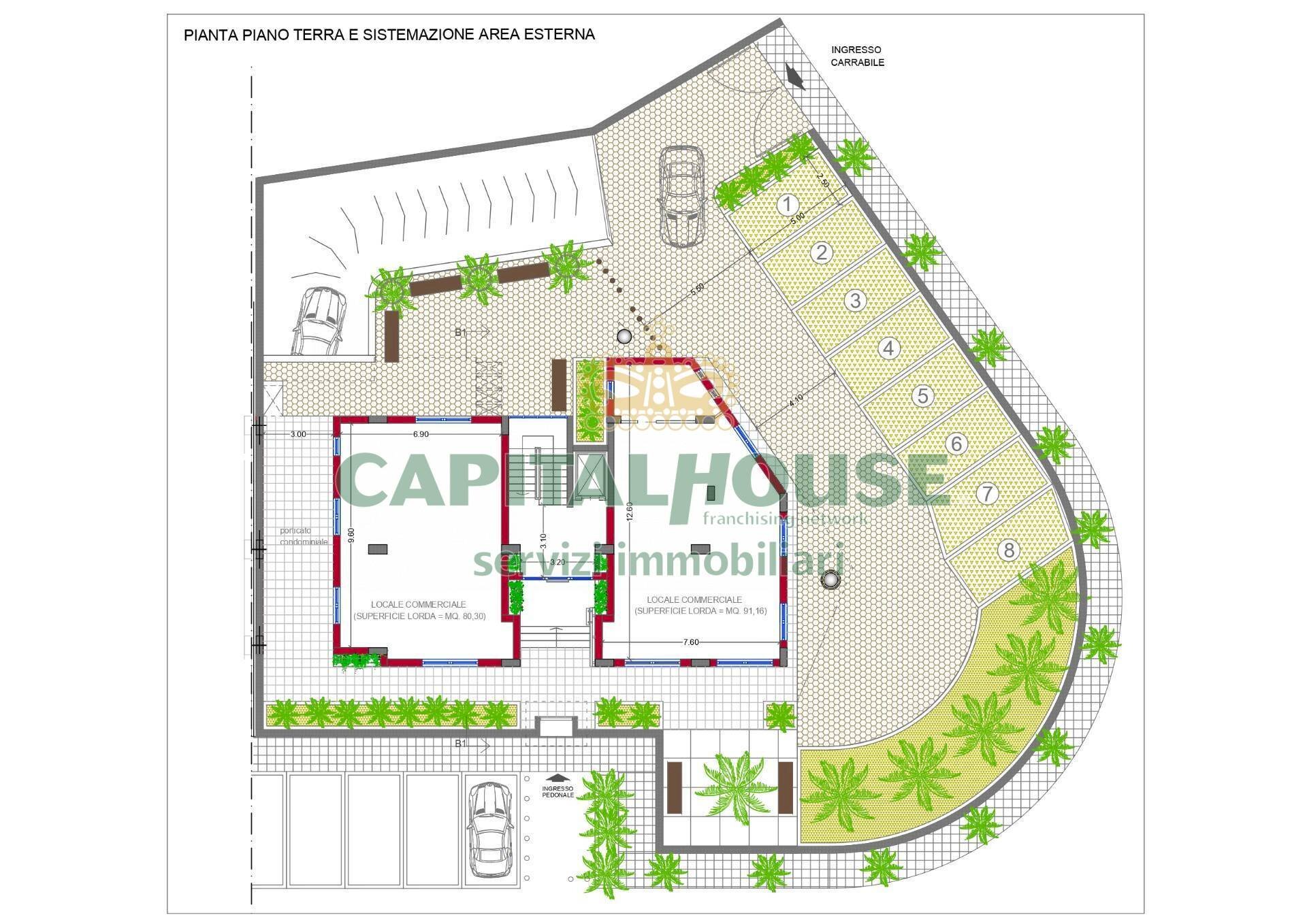 Foto 11 - Trilocale Via Umberto Saba, San Nicola la Strada - planimetria 1
