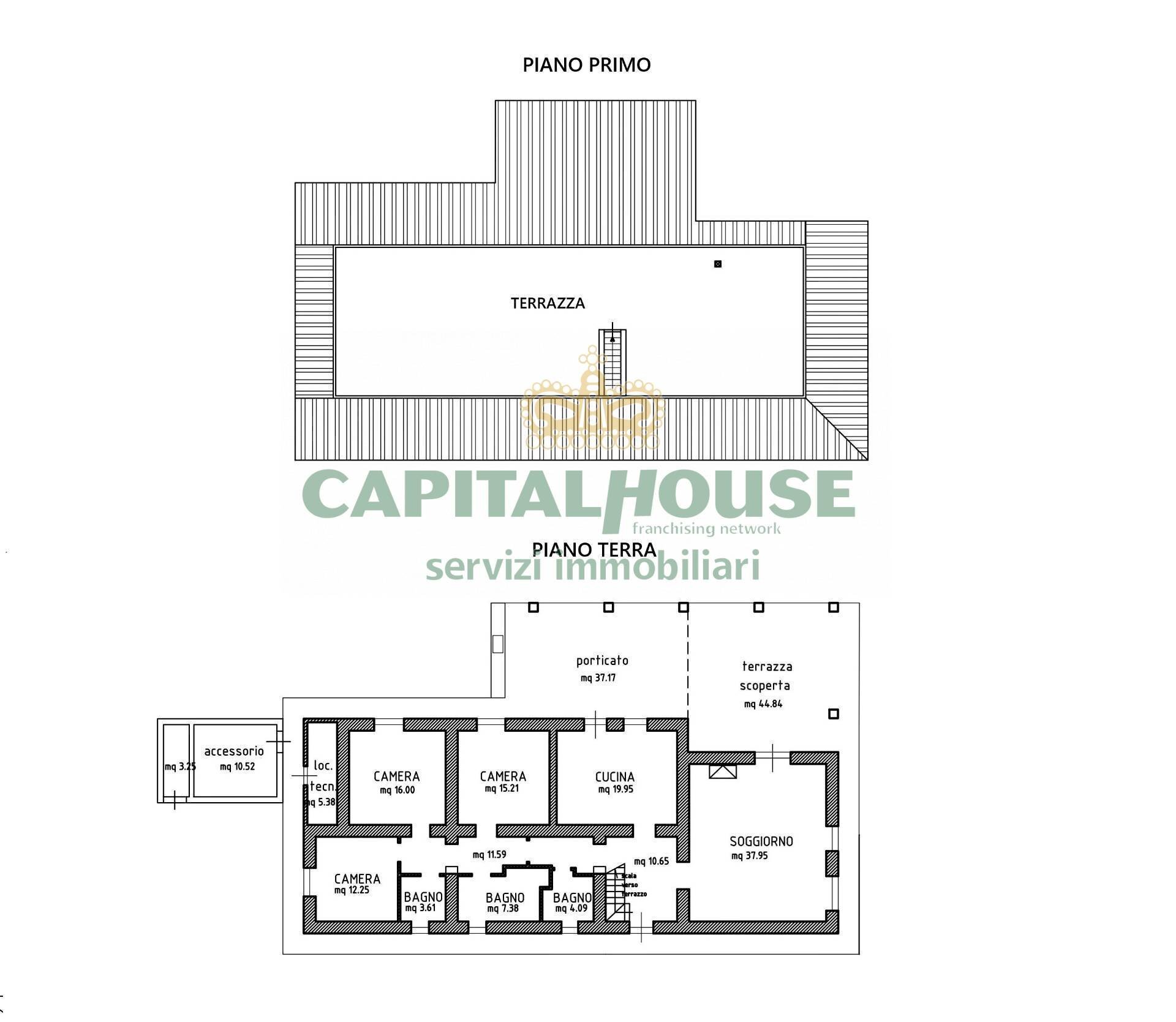 Foto 27 - Villa Cervaro - planimetria 1