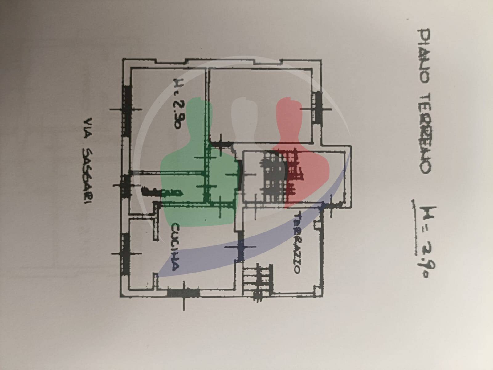 Foto 72 - Casa semi indipendente Via Sassari
 
62, Nichelino - planimetria 1