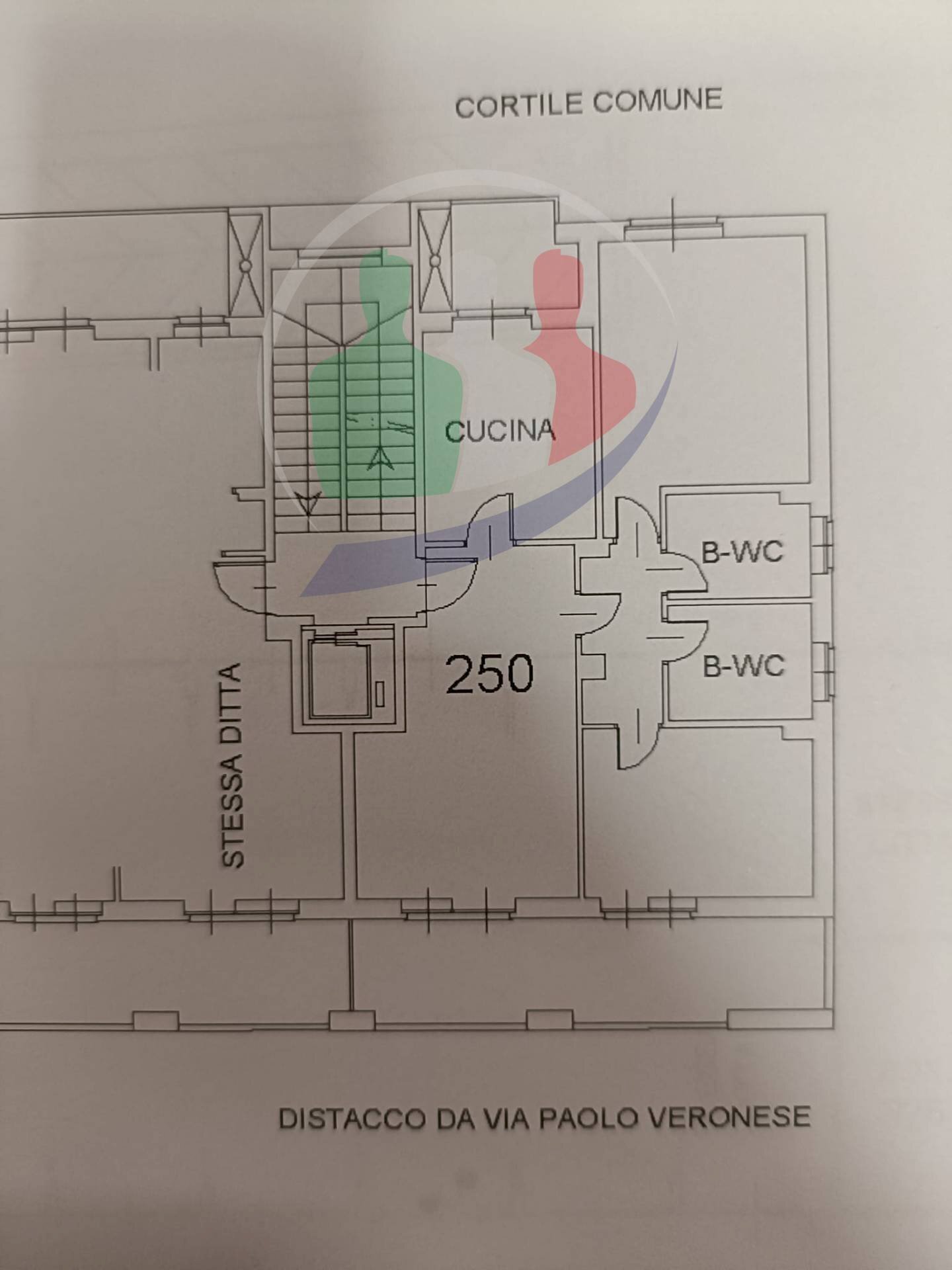 Foto 52 - Four-room apartment Via Paolo Veronese
 
81, Torino - floor plans 1