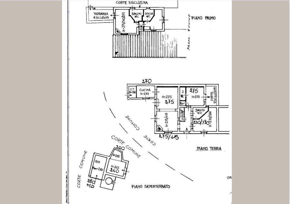 Foto 36 - Rustico località spaccamontagne, Monte Argentario - planimetria 1