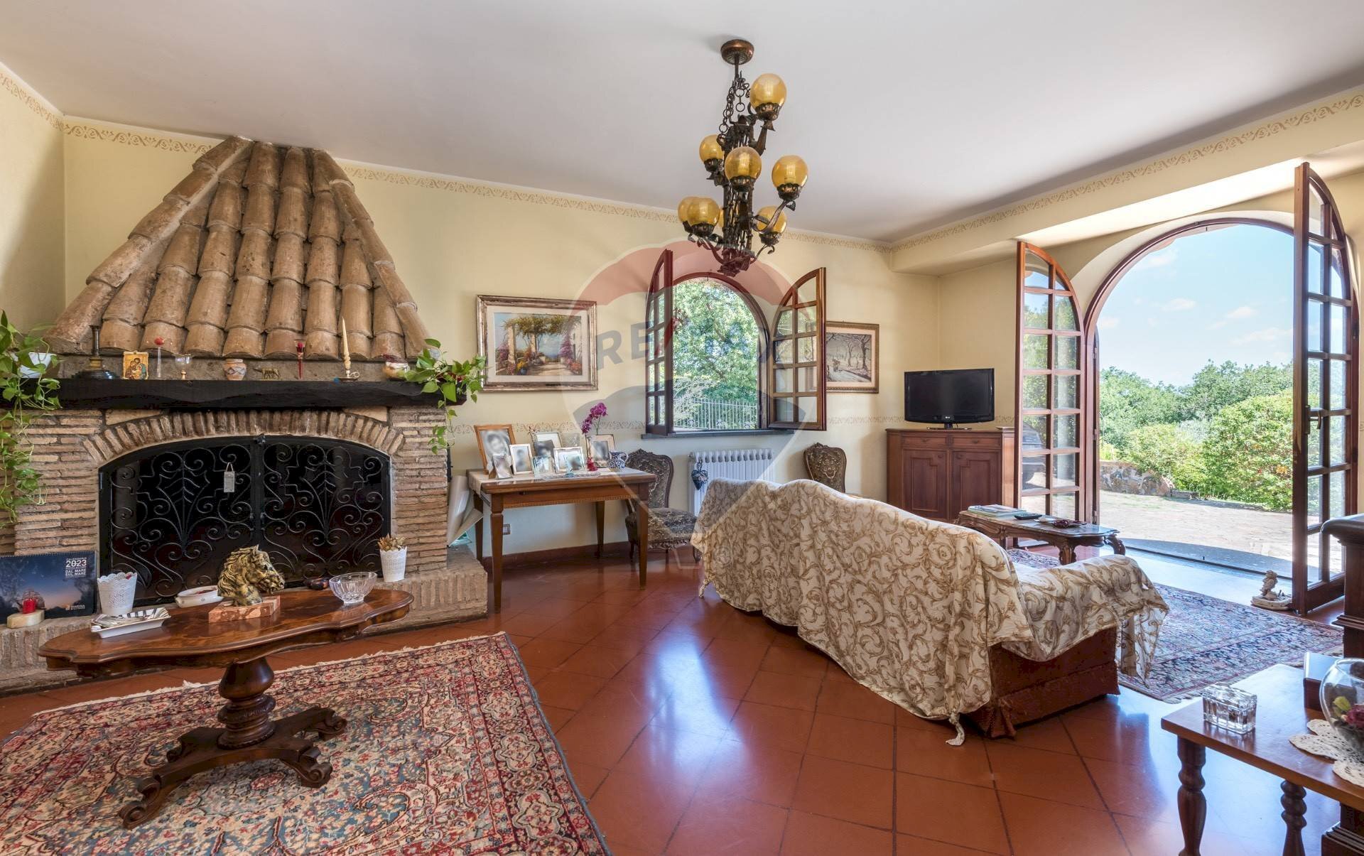 Soggiorno - Villa VIA DI PALLOTTA
 
12, Monte Compatri - foto 1