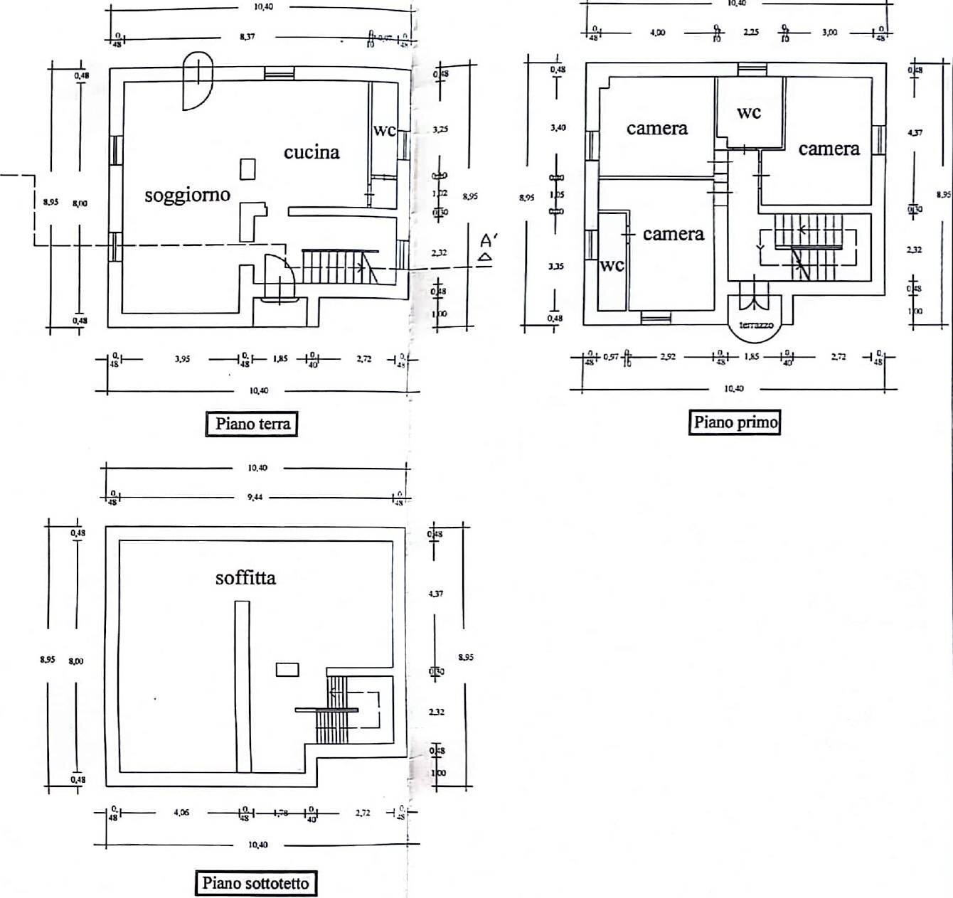 Foto 28 - Villa strada squadre 1, Grosseto - planimetria 1