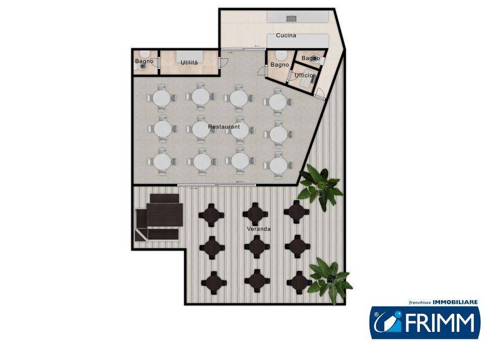 Foto 3 - Commercial Premises via libertà
 
199, Golfo Aranci - floor plans 1
